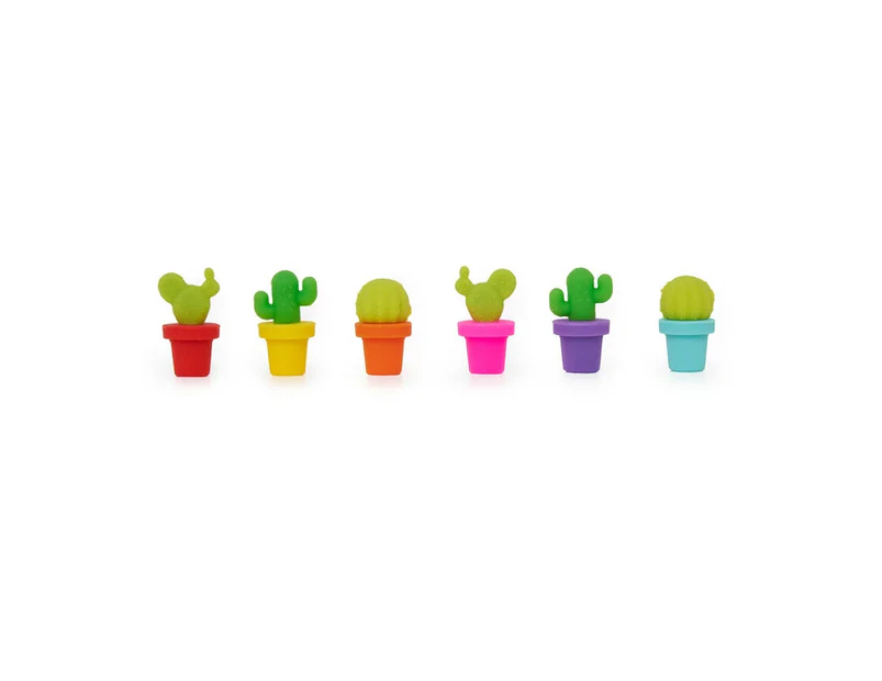 6pc Legami Fiesta! Reusable Party Coloured Drink/Cup Markers Teabag Holder 3cm