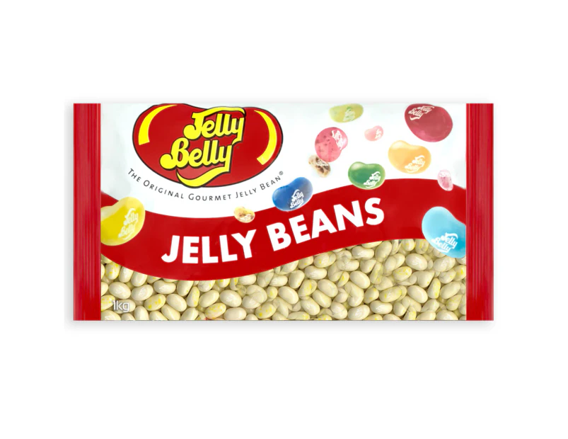 Jelly Belly 1kg Buttered Popcorn Jelly Bean Bag Confectionery Lollies/Sweets