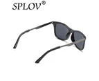2017 SPLOV New Rivet Men Ray Brand Designer TAC Polarized Women Sunglasses Classic Men Oval Retro Shades Sun glasses UV400 UV-AB - Tea Tea
