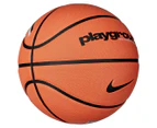 Nike Everyday Playground 8P Size 7 Outdoor Basketball - Amber/Black