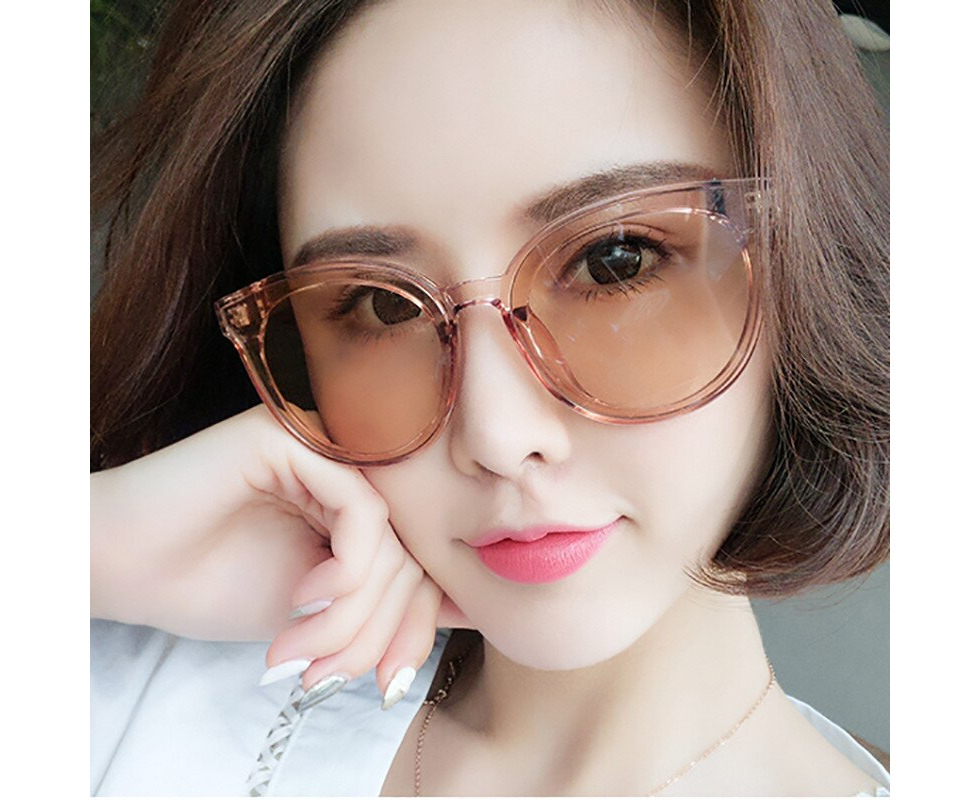 COOYOUNG Fashion Women Cat Eye Sunglasses Brand Designer Retro Metal  Coating Mirror Sun Glasses Goggle UV400 Eyewear