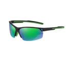 CRIXALIS Polarized Sunglasses For Men Anti Glare Mirror Sun Glasses Male Photochromic Shades Night Vision Driving Eyewear UV400 - Green Mirror