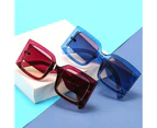 2022 Oversize Square Sunglasses Women Retro Wide Leg Vintage Sun Glasses Men Brand Designer Shades Hip-Hop Punk Eyewear UV400 - C