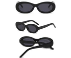 CRIXALIS Samll Round Sunglasses Women Trend Retro Anti Glare Driving Sun Glasses Ladies Gradient Vintage Shades Female UV400 - Pink