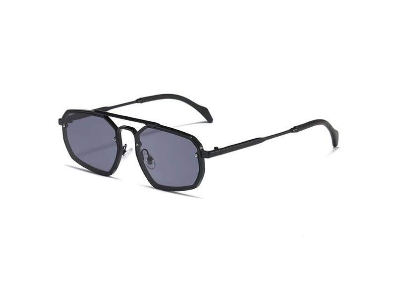 CRIXALIS Classic Steampunk Sunglasse For Men 2022 Brand Anti Glare Driving Sun Glasses Male Vintage  Retro Shades Women UV400 - Black