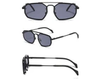 CRIXALIS Classic Steampunk Sunglasse For Men 2022 Brand Anti Glare Driving Sun Glasses Male Vintage  Retro Shades Women UV400 - Silver Black
