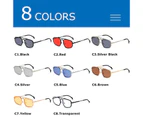 CRIXALIS Classic Steampunk Sunglasse For Men 2022 Brand Anti Glare Driving Sun Glasses Male Vintage  Retro Shades Women UV400 - Blue