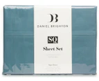 Daniel Brighton 1000TC Cotton Rich Sheet Set - Blue
