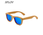 Hot Sale Fashion Bamboo Sunglasses Men Women Classic Polarized Handmade Wooden High-grade Sun Glasses Retro Shades Oculos de Sol - Green
