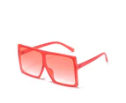 Oversized Square Sunglasses Women 2020 Fashion Gradient Sunglasses Men Glasses Luxury Brand Sunglasses Ladies UV400 eEyewear - Style- A