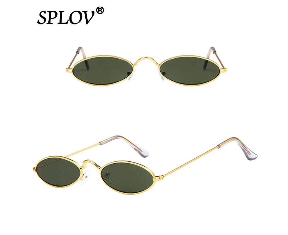 1pc Fashion Design Retro Small Oval Sunglasses Okulary Vintage Shades Sun  Glasses For Men Women Anti-blue Light Eyeglasses | Fruugo BH