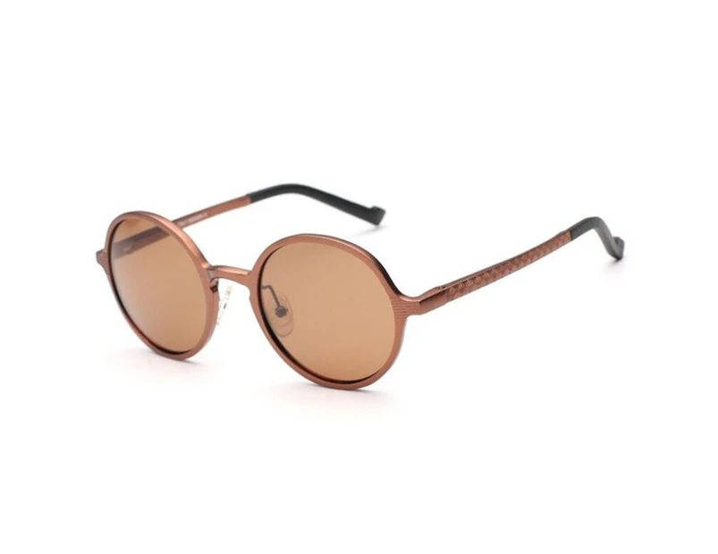 New Polaroid Sunglasses Aluminum Polarized Driving Sun Glasses Mens Brand Designer Fashion Male Eyeglasses - Gucopper tea