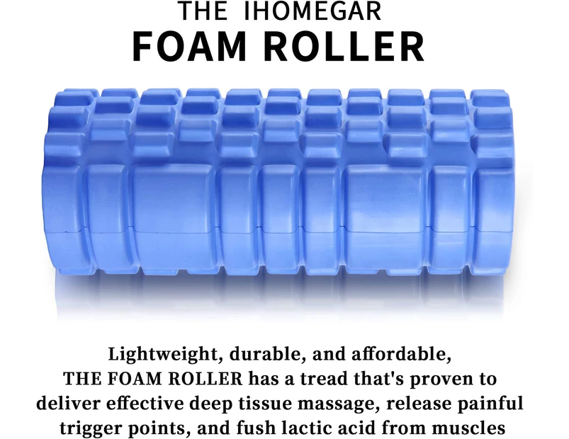 Massage Roller,Foam Roller EVA Foam Roller Sport Roller,Lightweight High Density Fitness Roller for Deep Muscle Massage