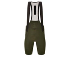 Santini Men's Plush Bib Shorts - Green
