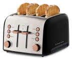 Russell Hobbs Brooklyn 1.7L Kettle & 4-Slice Toaster - Copper