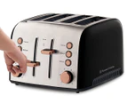 Russell Hobbs Brooklyn 1.7L Kettle & 4-Slice Toaster - Copper