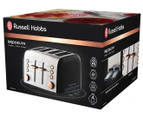 Russell Hobbs Brooklyn 1.7L Kettle & 4-Slice Toaster - Copper