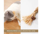 4PCS Cat Chew Sticks,Catnip Stick,Catnip Sticks,Cat Grass Stick,Molar Cat Interactive Stick,Catnip Toys Sticks,Cat Toy Stick,Cat Stick