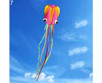 Bestjia 3D 4M Single Line Stunt Octopus Power Sport Flying Kite Kids Outdoor Activity - 5#