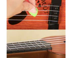 Bestjia Mini Classical Ukulele Guitar Educational Musical Instrument Toy Kids Child Gift - Khaki S