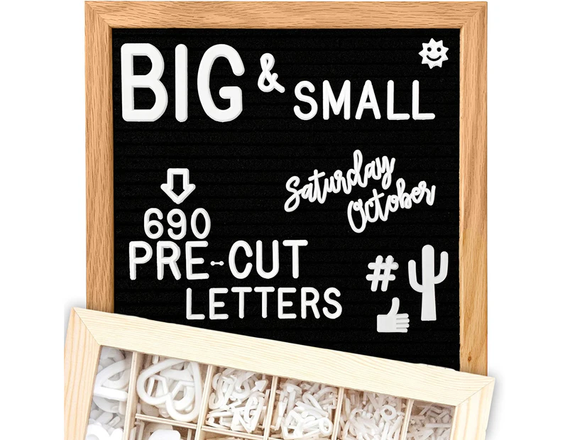 felt letter board 10x10 + characters + stand + scissors + canvas bag + aeroplane box! Letter Board, Lettering Board, Message Board, Letter Signs, Variety