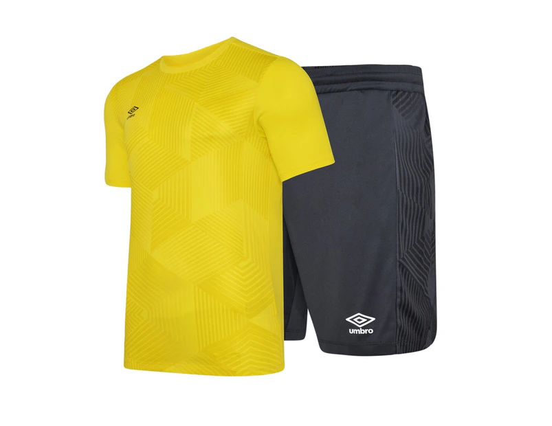 Umbro Childrens/Kids Maxium Football Kit (Blazing Yellow/Black) - UO111