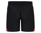 England Rugby Childrens/Kids 22/23 7s Alternate Umbro Shorts (Black) - UO689