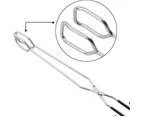 Extra Long Scissor Tongs 16-Inch Stainless Steel Barbecue Grilling Tongs