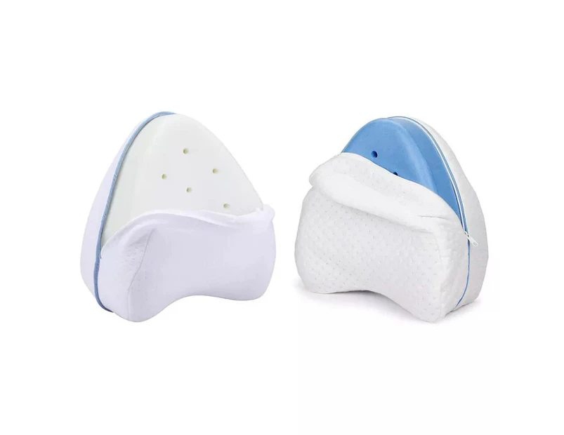 1Pcs Leg Knee Pillow Cushion Support Pain Relief Washable Cover Memory Foam Pillows