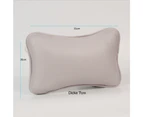 Bath Pillow with 2 Suction Cups Neck Pillow Made of Polyester Quick Drying Easy Cleaning - Comfort Bath Pillow