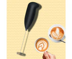 Milk Frother Handheld Foam Maker for Lattes - Whisk Drink Mixer for Bulletproof Coffee, Electric Whisk for Cappuccino, Frappe, Matcha, Hot Chocolate Christ