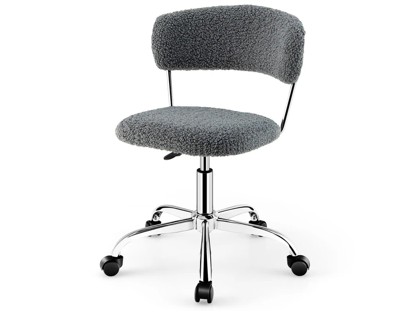 Giantex Home Office Desk Chair Set, 2 / White