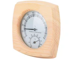 Wooden sauna thermometer hygrometer thermometer hygrometer sauna room spruce dial hygrometer thermometer