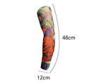 Tattoo cuff fake sunscreen arm sleeve Soft elastic arm gloves for cycling