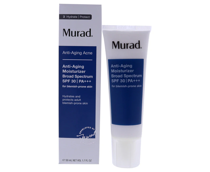 Murad Anti-Aging Moisturizer SPF 30 by Murad for Unisex - 1.7 oz Moisturizer