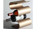 Wine Rack 4 Bottle storage in Stainless Steel & Bronze - Bronze