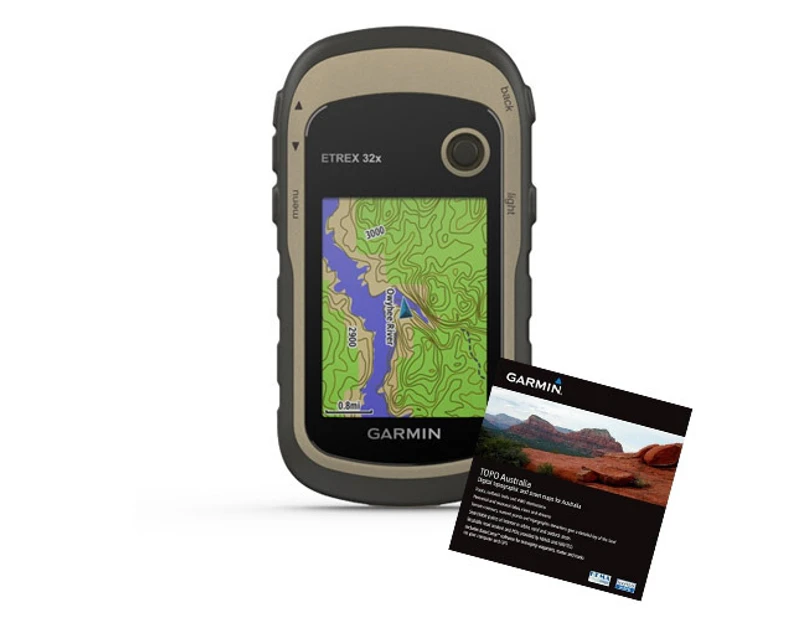 Garmin eTrex 32X Handheld GPS & V6 Topo Maps