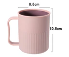 Creative Plastic Coffee Cups (4 Pcs),Party Cups,Upgraded Plastic Mug
