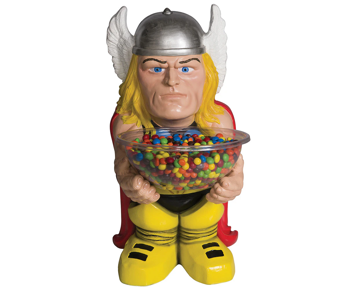 Marvel Avengers 50cm Thor Candy Bowl Holder Halloween Party Decor Container