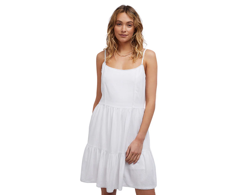 All About Eve Women's Savanna Washed Dress - White