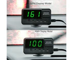 Nirvana Head-up Display Large Screen Anti-slip ABS Accurate USB Digital Car HUD Speed Display Daily Use