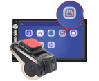 Nirvana F2 Dash Cam Wide Angle Full HD-compatible 1080P Practical APP Connection Car Driving Recorder for Automobiles