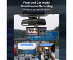 Nirvana Driving Recorder Wide Angle Night Vision Full Clear 1080P 2.0 Inch Car DVR Camera Dash Cam for Vehicle