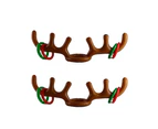 Reindeer Antler Throwing Games, Inflatable Ring Toss Game,Family Interactive Christmas Party Games