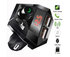 Nirvana Bluetooth-compatible Player HiFi Stereo LED Display Exquisite USB Car Charger Radio Player for ATV