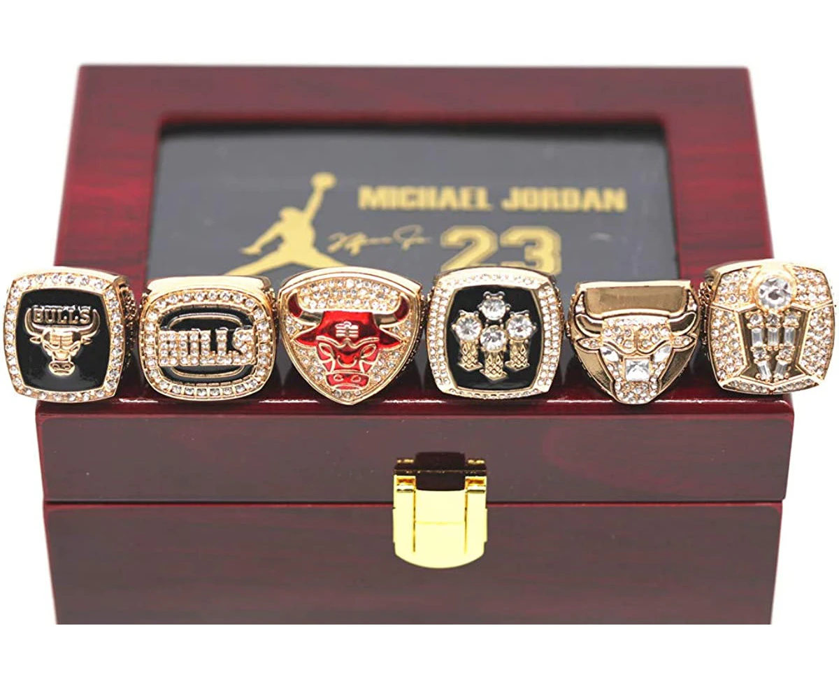 basketball chia'go championship replica bull ring set 24 MVP