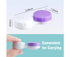 12PCS Contact Lens Case,Contact Lens Box Left/Right Eyes Holder