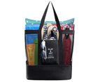 Mesh Tote Bag Durable Toy Tote Bag for Beach, Picnic