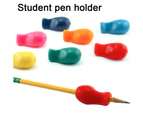 Pencil Grip，Ergonomic Writing Aid for Righties and Lefties, 5 Count Assorted Colors