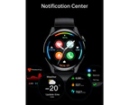 New For HUAWEI Smart Watch Men Waterproof Sport Fitness Tracker Multifunction Bluetooth Call Smartwatch Man For Android IOS - Mesh belt BLACK